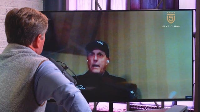 Five Clubs – Gary Williams with Phil Mickelson