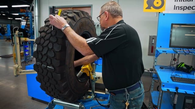 Continental Tire Retread – Initial Inspection