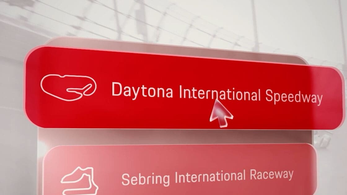 Porsche IMSA Track Animation